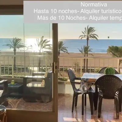 Apartamento en la playa Arensol Cullera