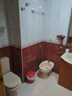 a bathroom with a toilet and a sink at Isabel in Valencia