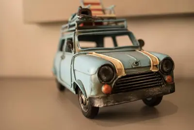 a toy car with a chair on top of it at Céntrico y reformado con estilo in Valencia