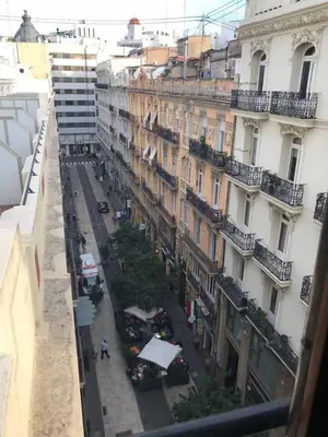 an aerial view of a city street with buildings at MD Pasaje Ruzafa in Valencia