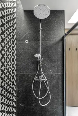 a shower in a bathroom with at PAMPHYLIA HOTEL in Valencia
