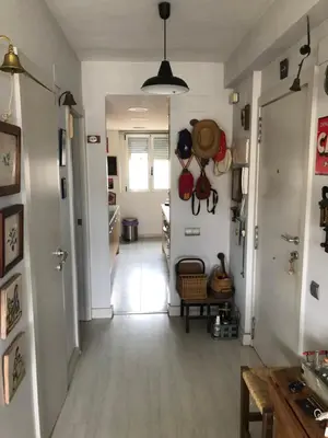 a hallway of a home with a room with a hallway at Apartamento de playa Valmar - Beachfront exclusive residential in El Perellonet