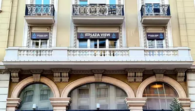 a building with balconies on the side of it at PLAZA VIEW in Valencia
