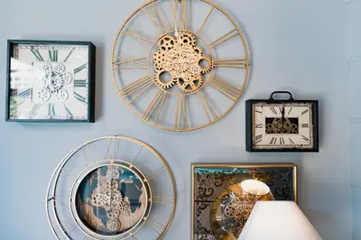 a bunch of plates hanging on a wall at The Little Corner B&B in Valencia