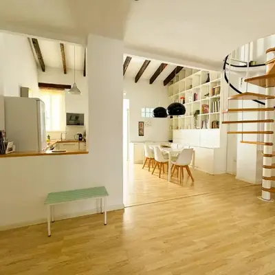 Duplex al lado de los Jardines del Turia