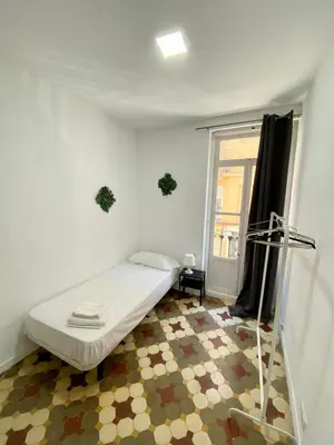 a living room with a couch and a coffee table at Ruzafa Vibes Apartments in Valencia