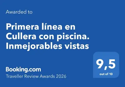a screenshot of the primera linea en colombia on picaica at Primera línea en Cullera con piscina. Inmejorables vistas in Cullera