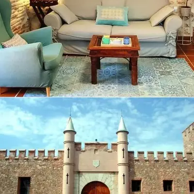 MASÍA de SAN JUAN CASA NÚMERO 1 en Castillo con piscina y Aire Acondicionado