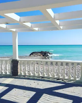 a balcony with a view of the ocean at Nuevo apartamento con A A a 2 minutos de la playa MASBO 2 in Moncófar