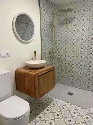 a bathroom with a sink and a toilet at Casa Rural El Rincón de Beatriz in Ayódar
